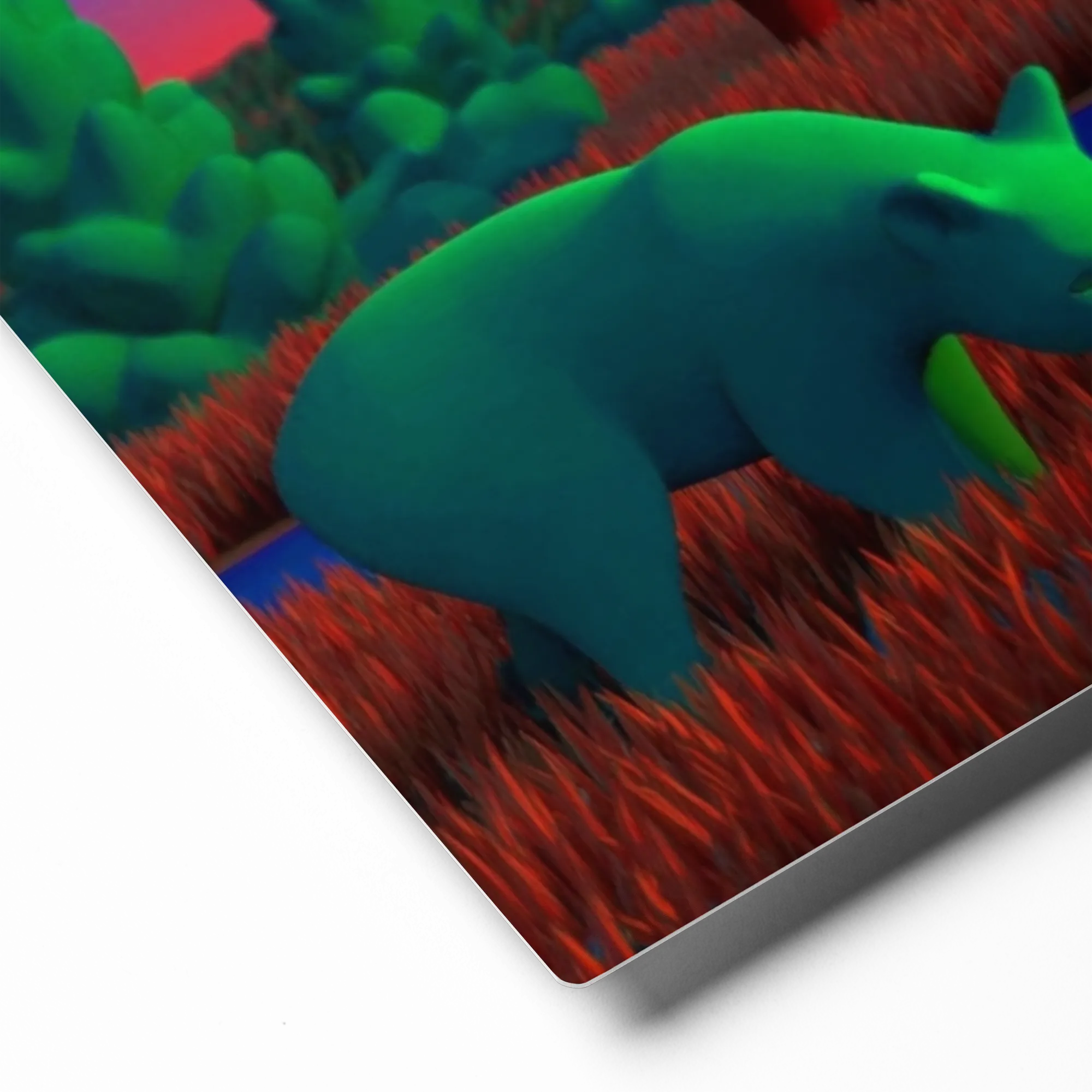 Crimson and Emerald Wilds | Art Print