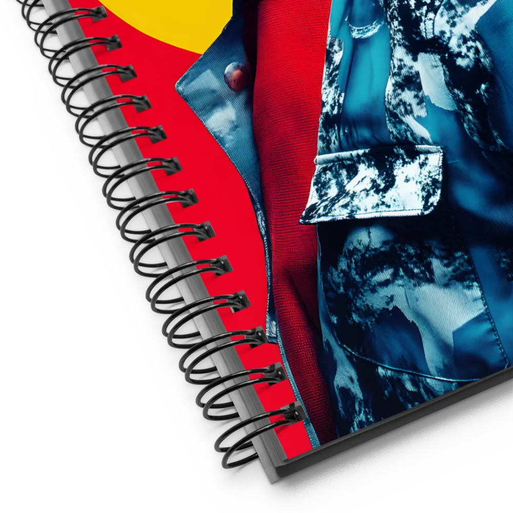 Gaze of the Future 
 Spiral Notebook | 140 pages