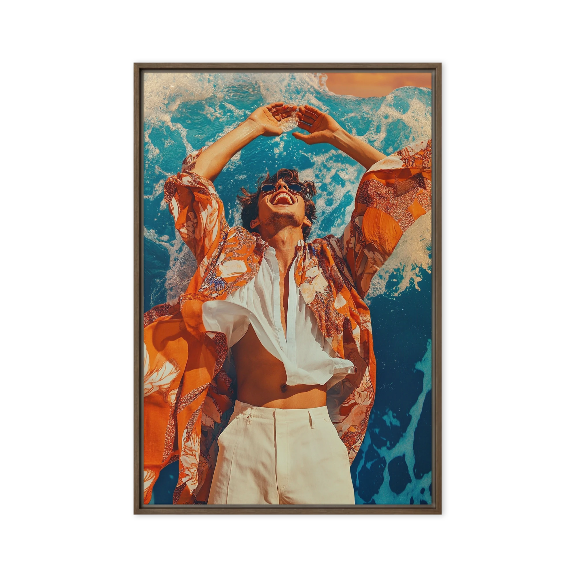 Joyful Ocean Moment | Art Print