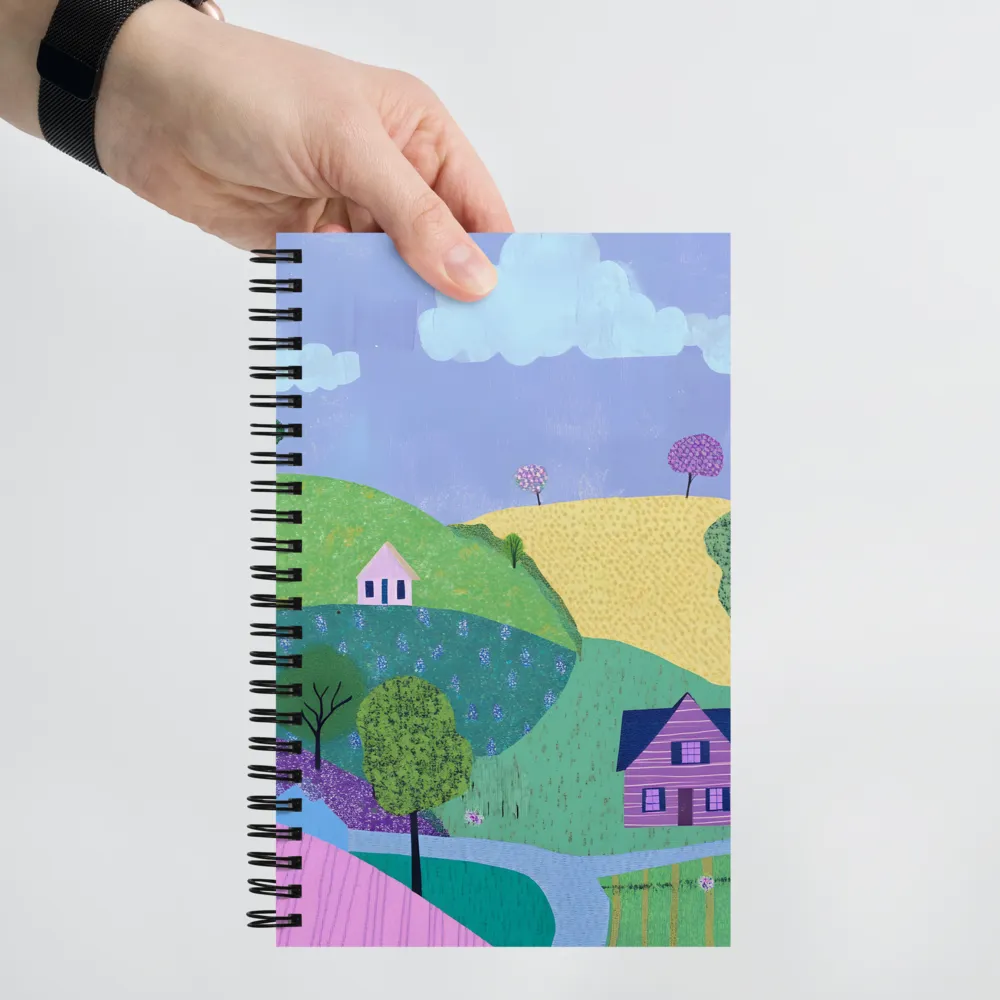 Whimsical Hills and Quaint Homes