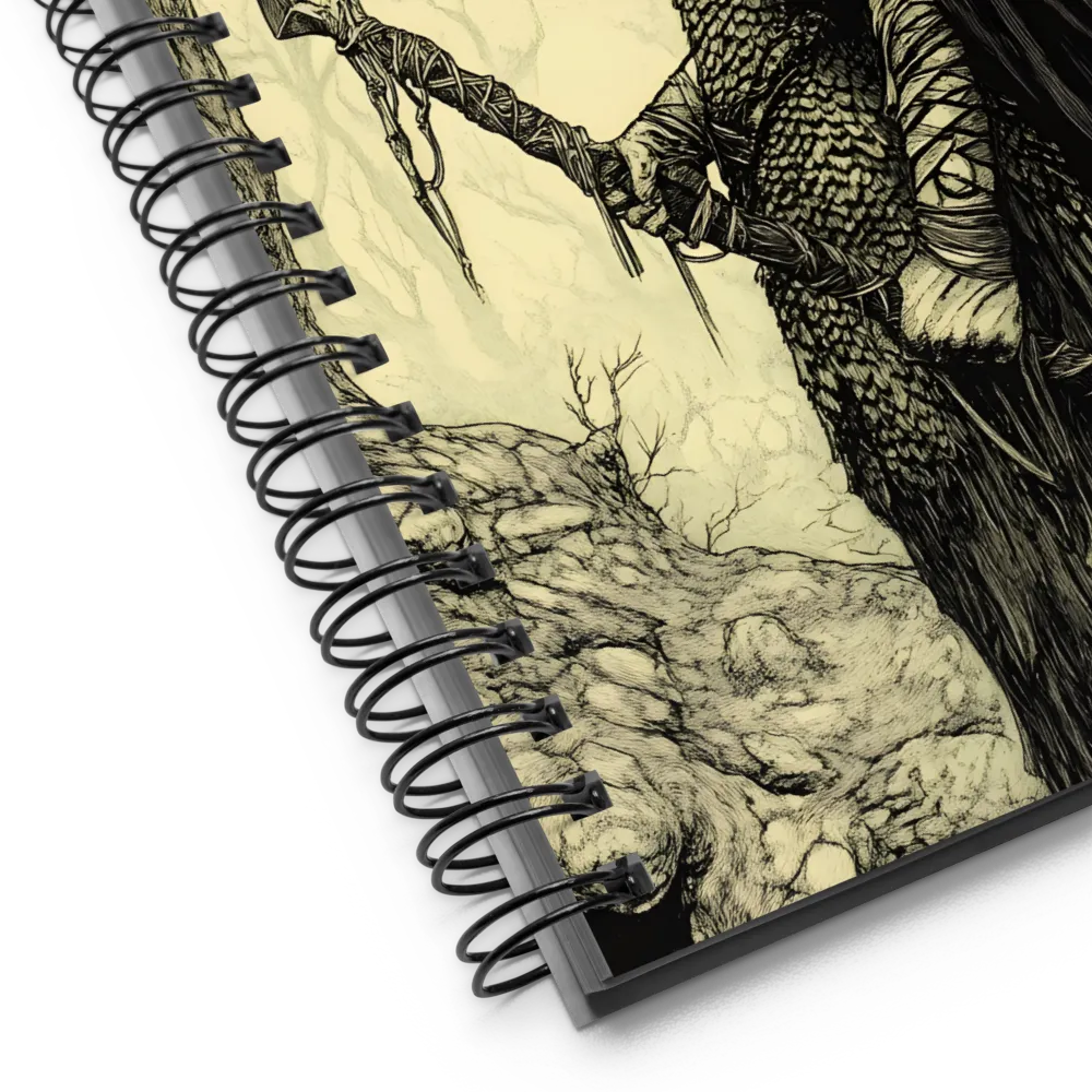 Sentinel of the Ancient Wood 
 Spiral Notebook | 140 pages