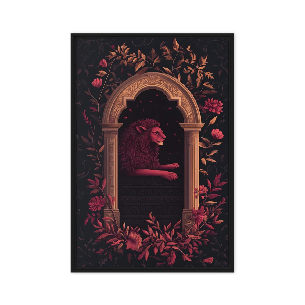 The Regal Archway Lion | Art Print