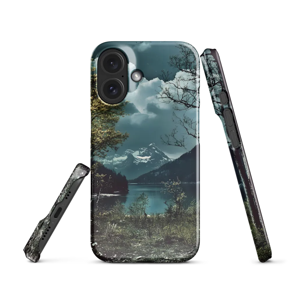 Echoes of the Alpine Lake 
 iPhone 15 Pro | Snap Case