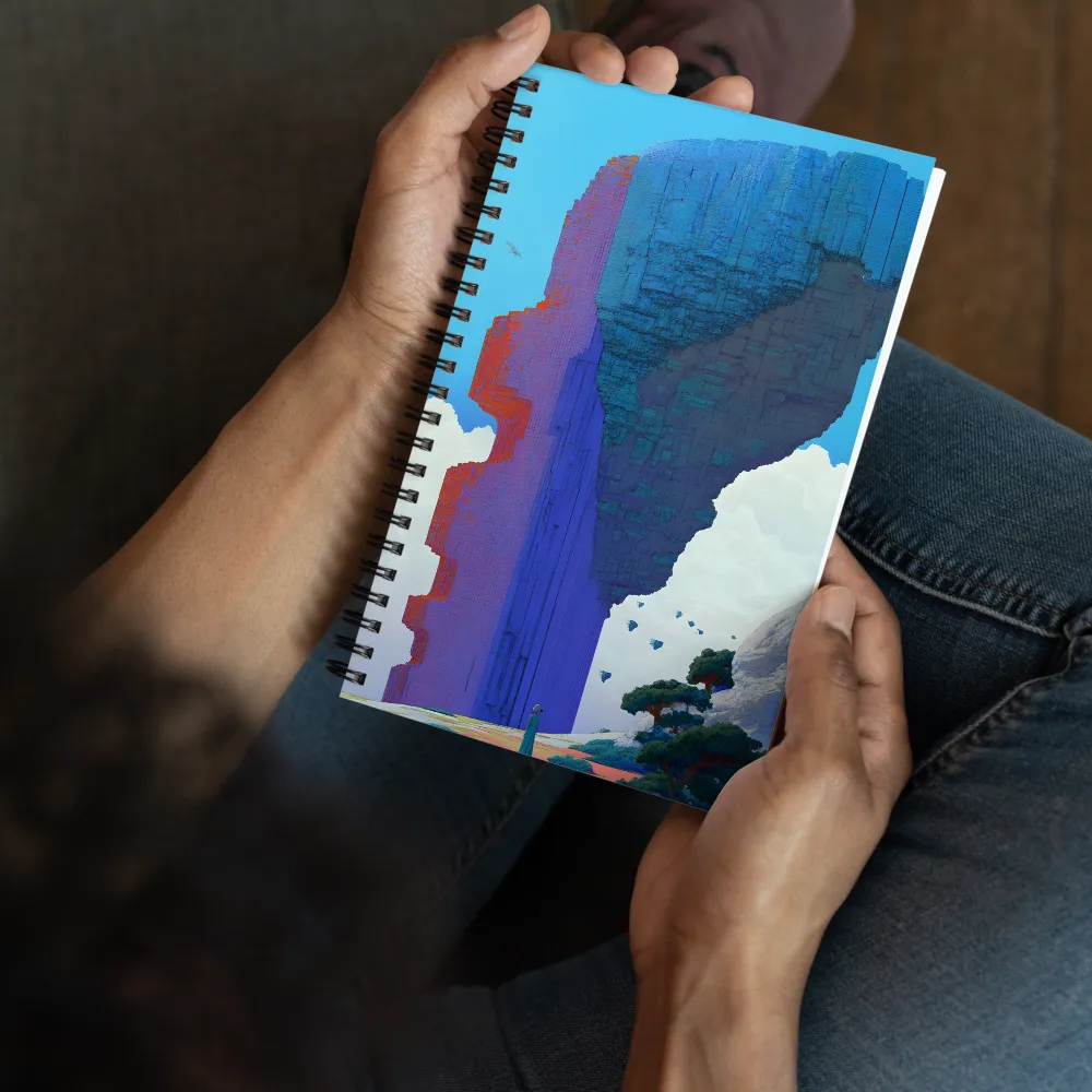 Digital Monoliths 
 Spiral Notebook | 140 pages
