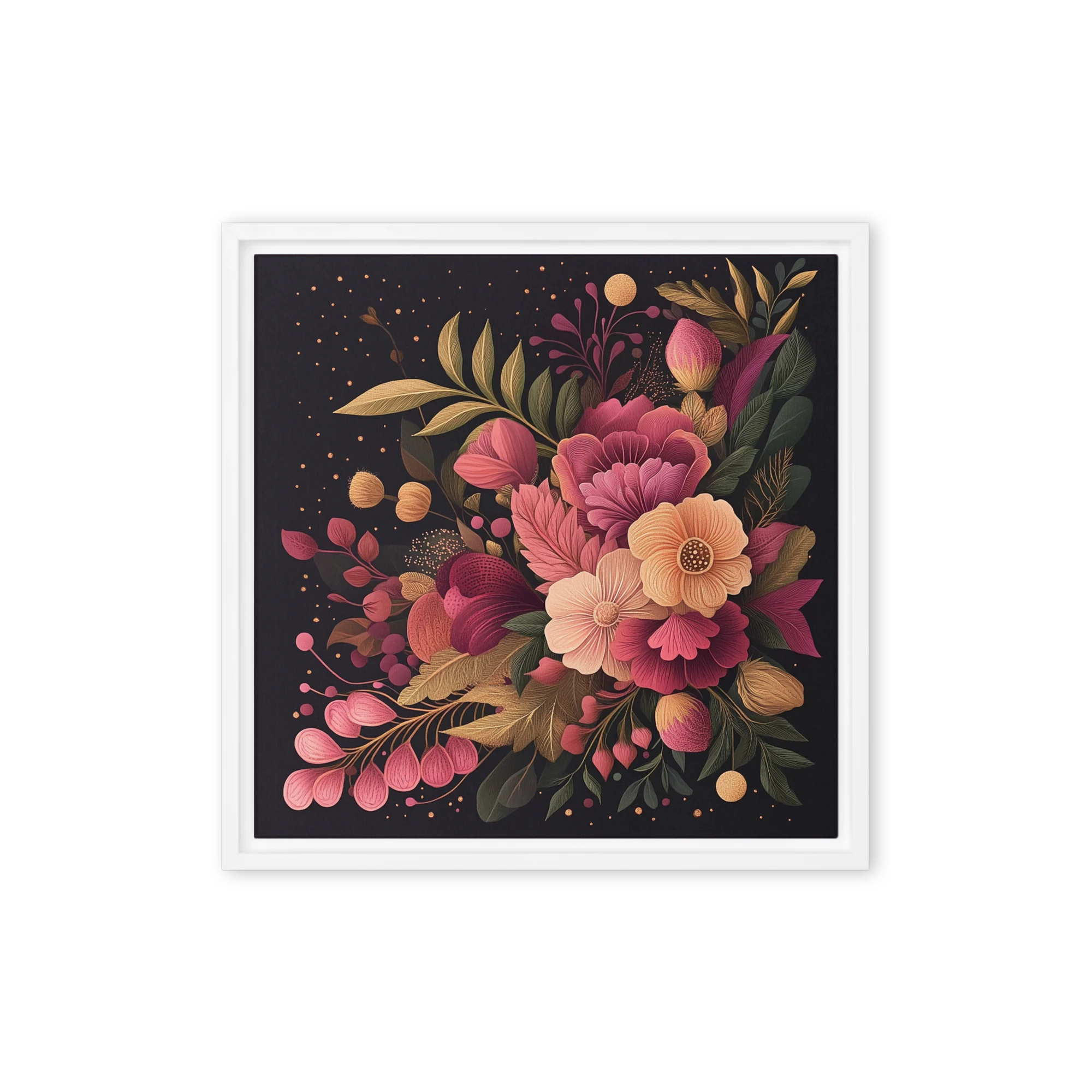 Gilded Botanical Symphony