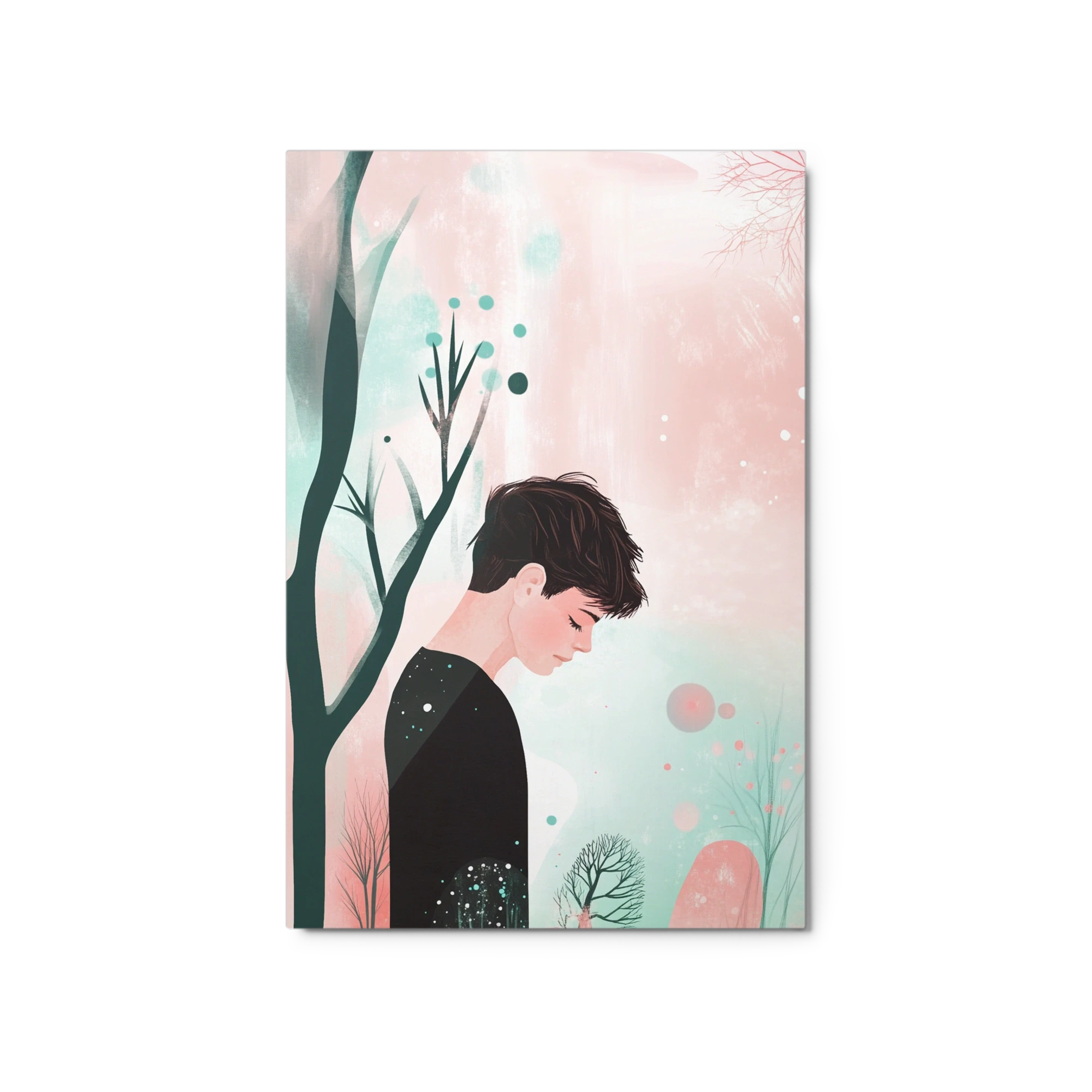 Abstract Boy Portrait
