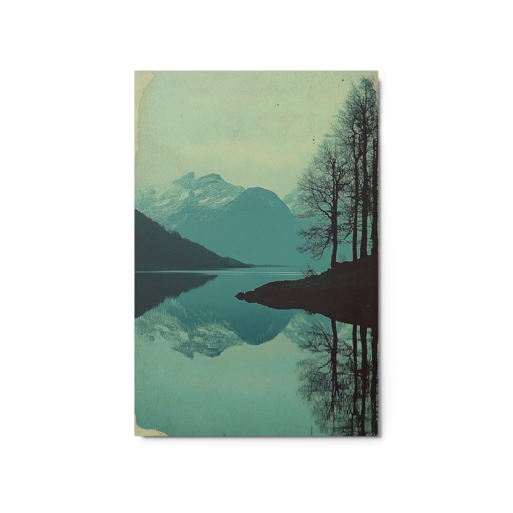 Serene Nordic Reflection | Art Print