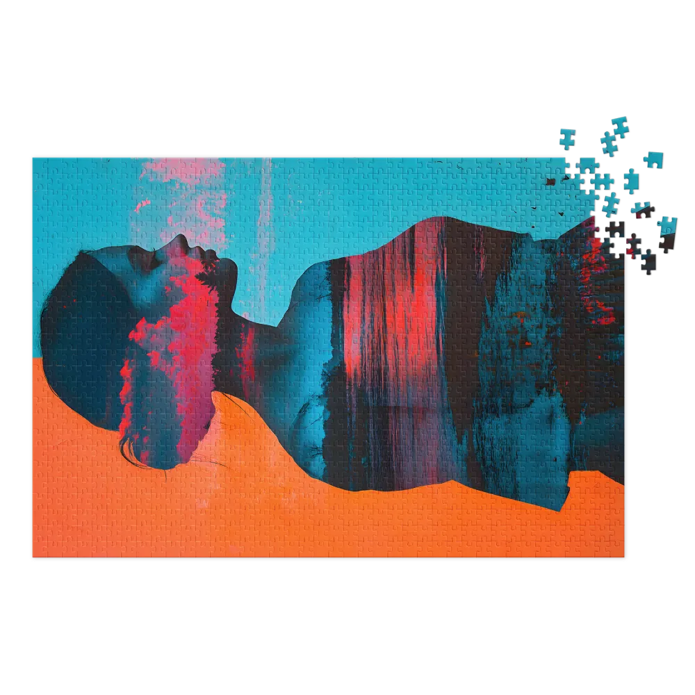 Inner Landscape Echoes 
 Jigsaw Puzzle in Tin Box