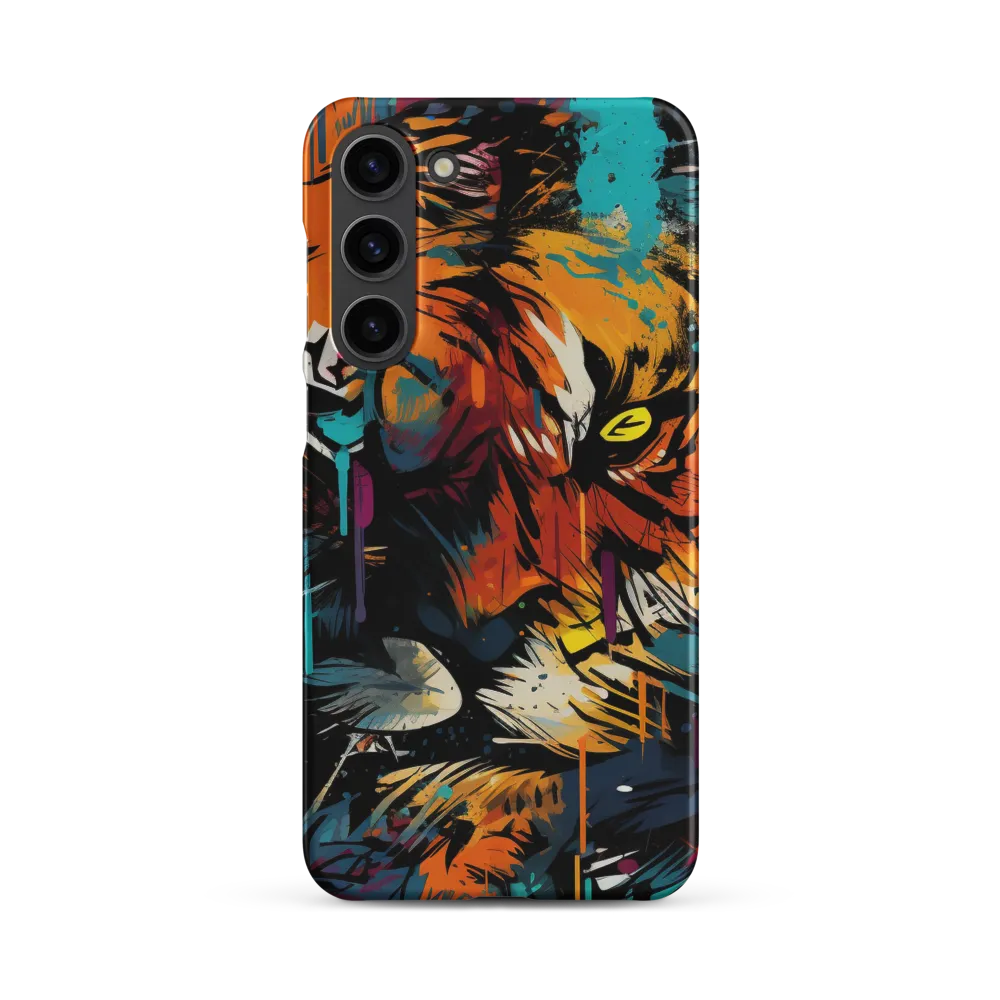 Lion Face in Graffiti Style | Phone Case