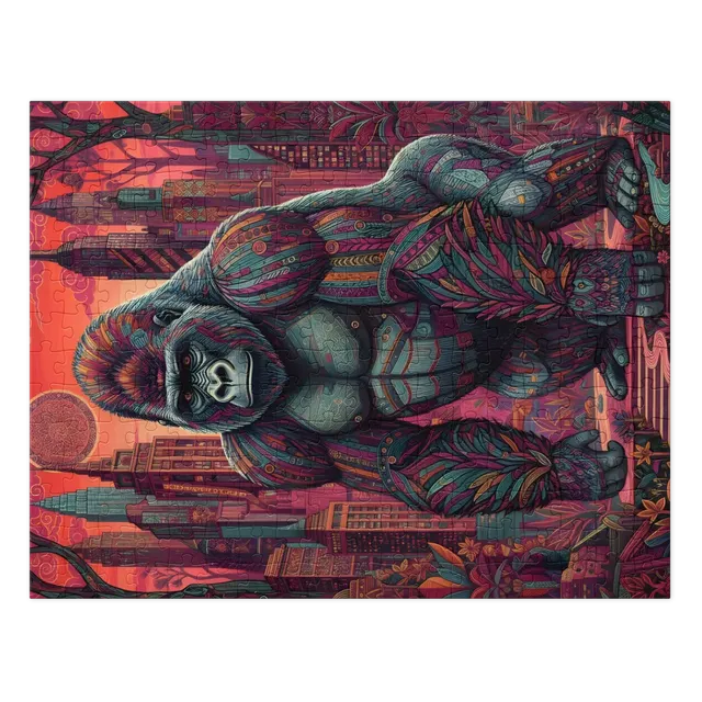 Ornate Silverback | Jigsaw Puzzles