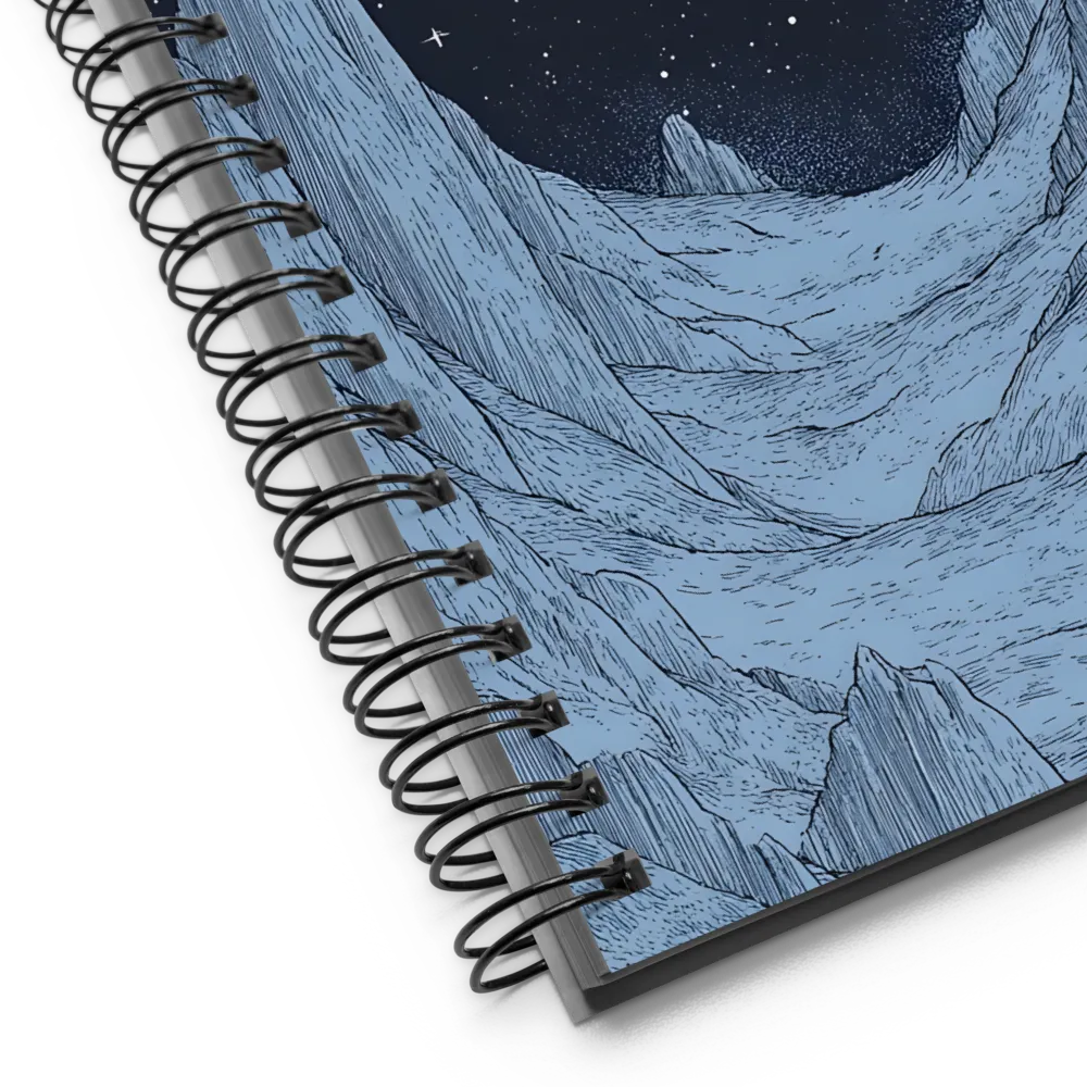 Cosmic Mountain Odyssey 
 Spiral Notebook | 140 pages