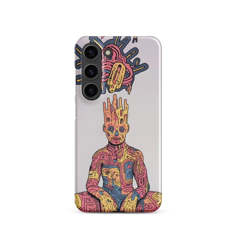 Colorful Surreal Human Figure | Phone Case