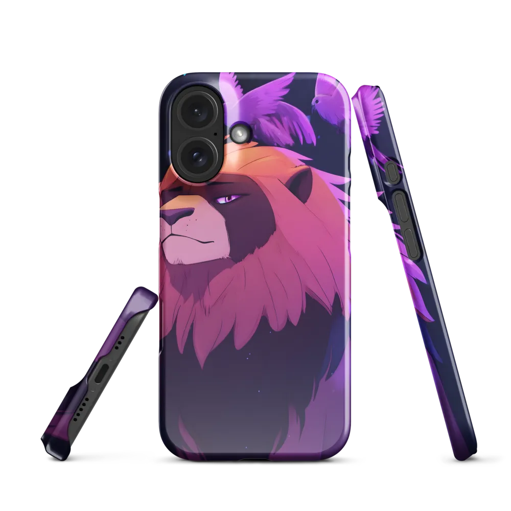 Thoughtful Lion and Birds 
 Samsung Galaxy S10 | Snap Case