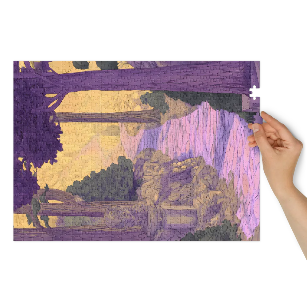 Pathway Through Trees | Jigsaw Puzzle (252/520 pieces)