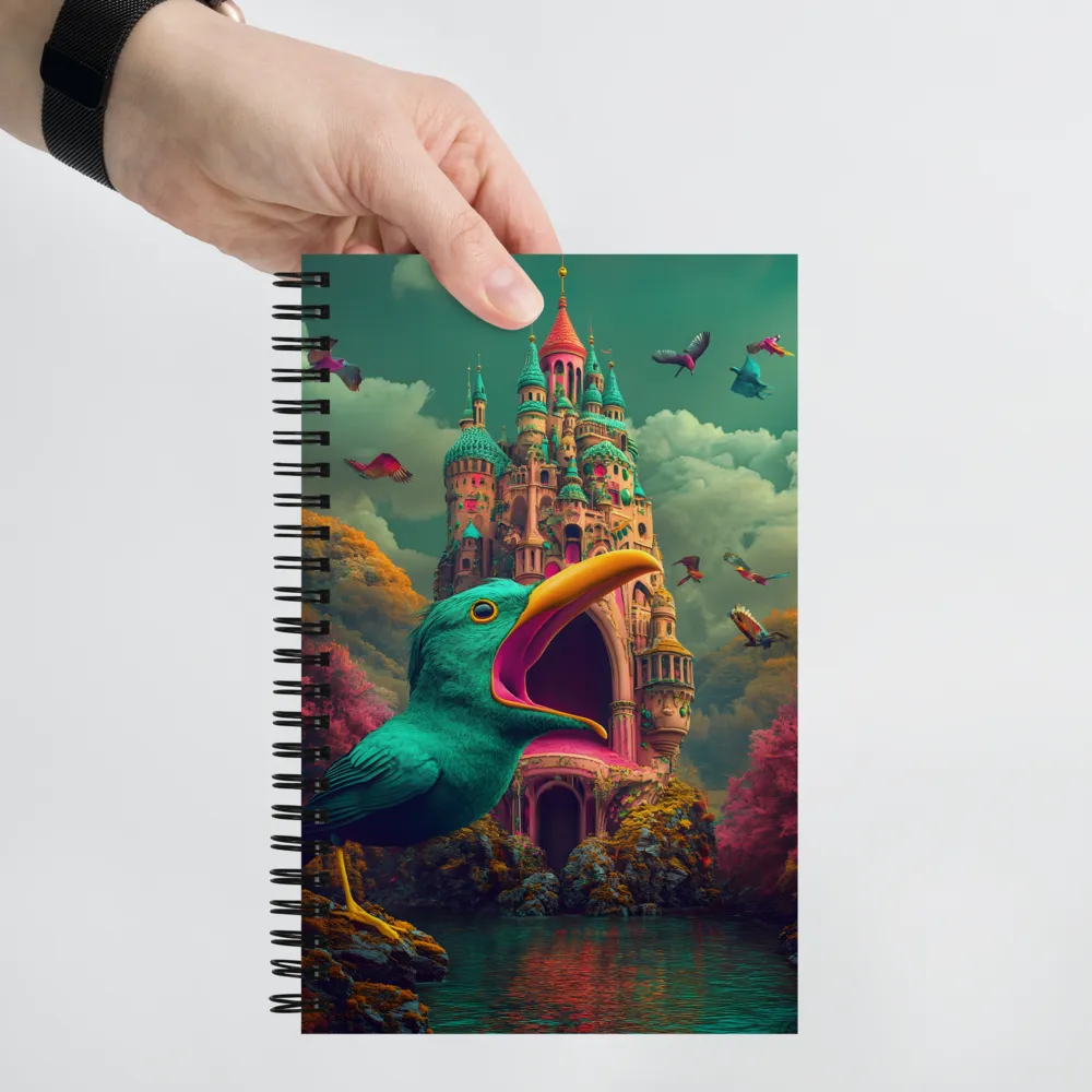 The Awakened Garden Castle 
 Spiral Notebook | 140 pages