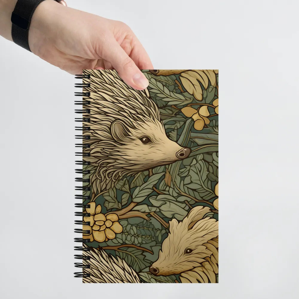 Whimsical Hedgehog Garden