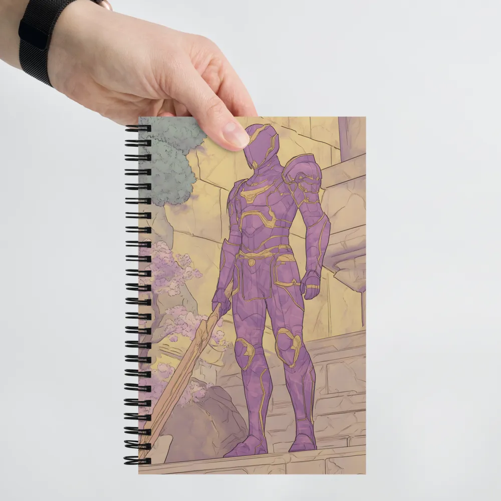 The Violet Guardian 
 Spiral Notebook | 140 pages