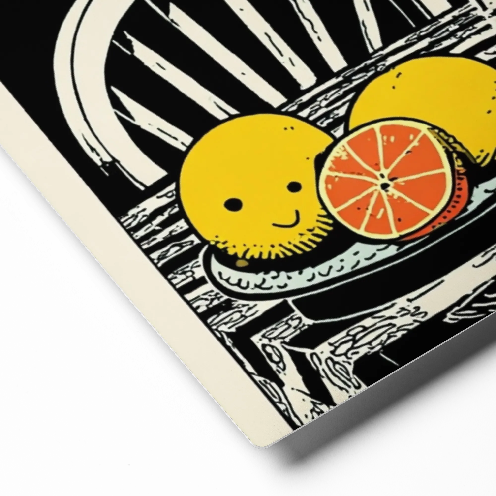 Lemons and Polka Dots | Art Print
