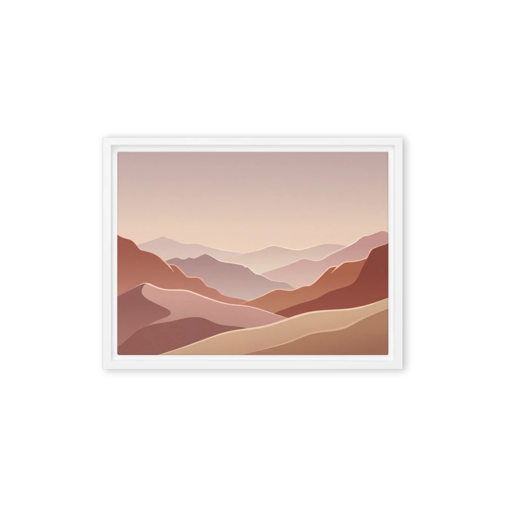 Terracotta Ridges | Art Print