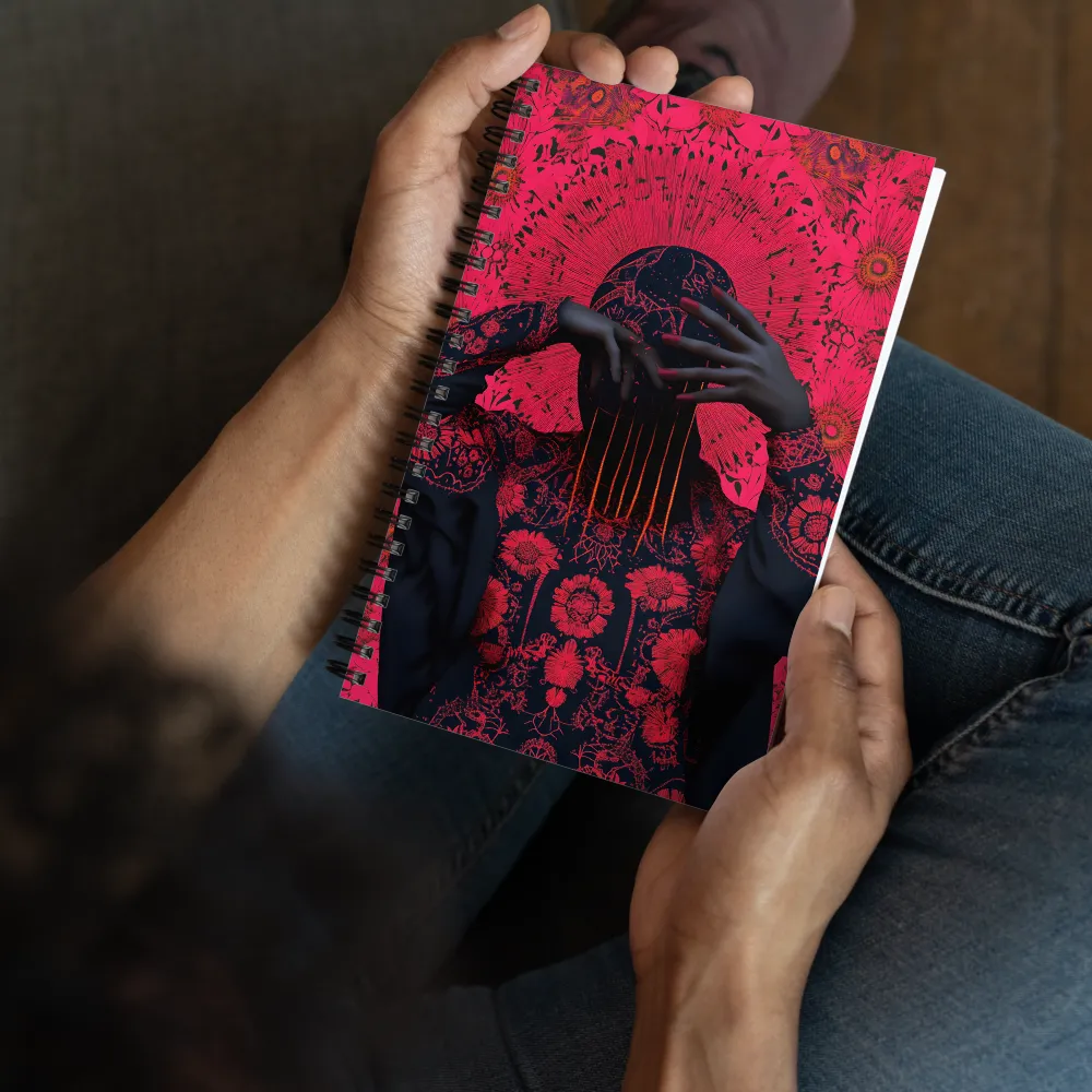 The Glimmering Veil 
 Spiral Notebook | 140 pages