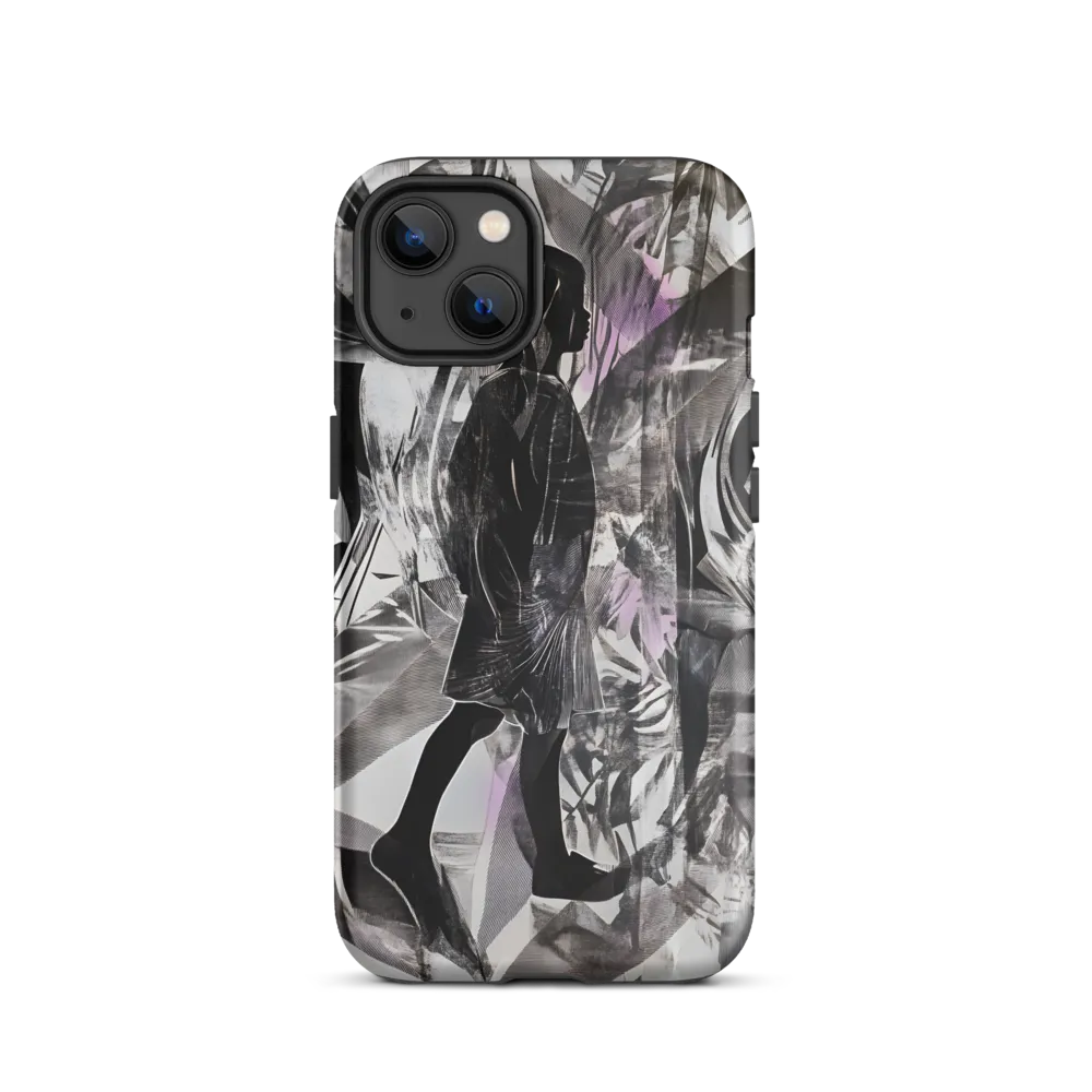 Shadow in the Botanical Maze | Phone Case