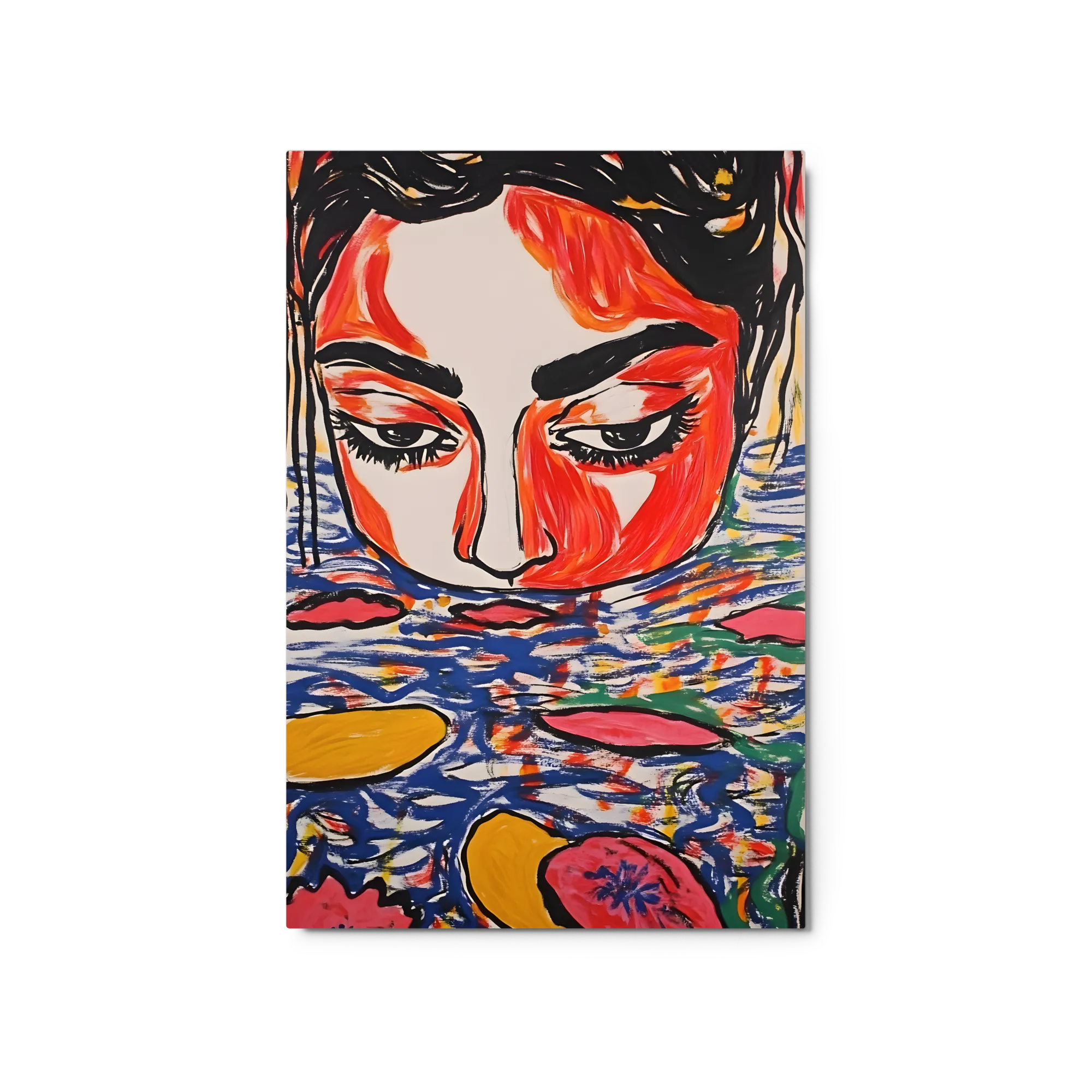 Volto Espressivo nell'Acqua