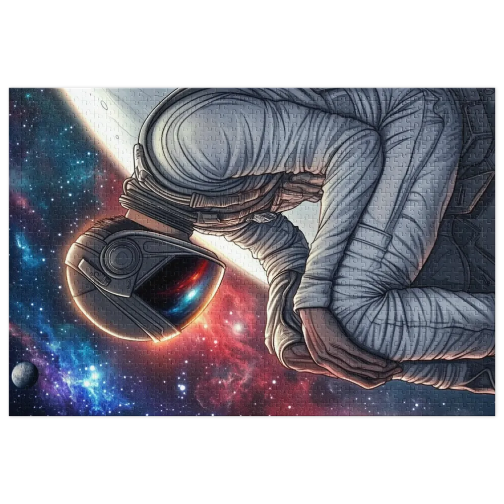 Cosmic Solitude 
 Jigsaw Puzzle in Tin Box
