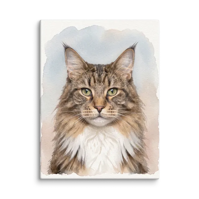 Pet Portrait — Pastel Watercolor