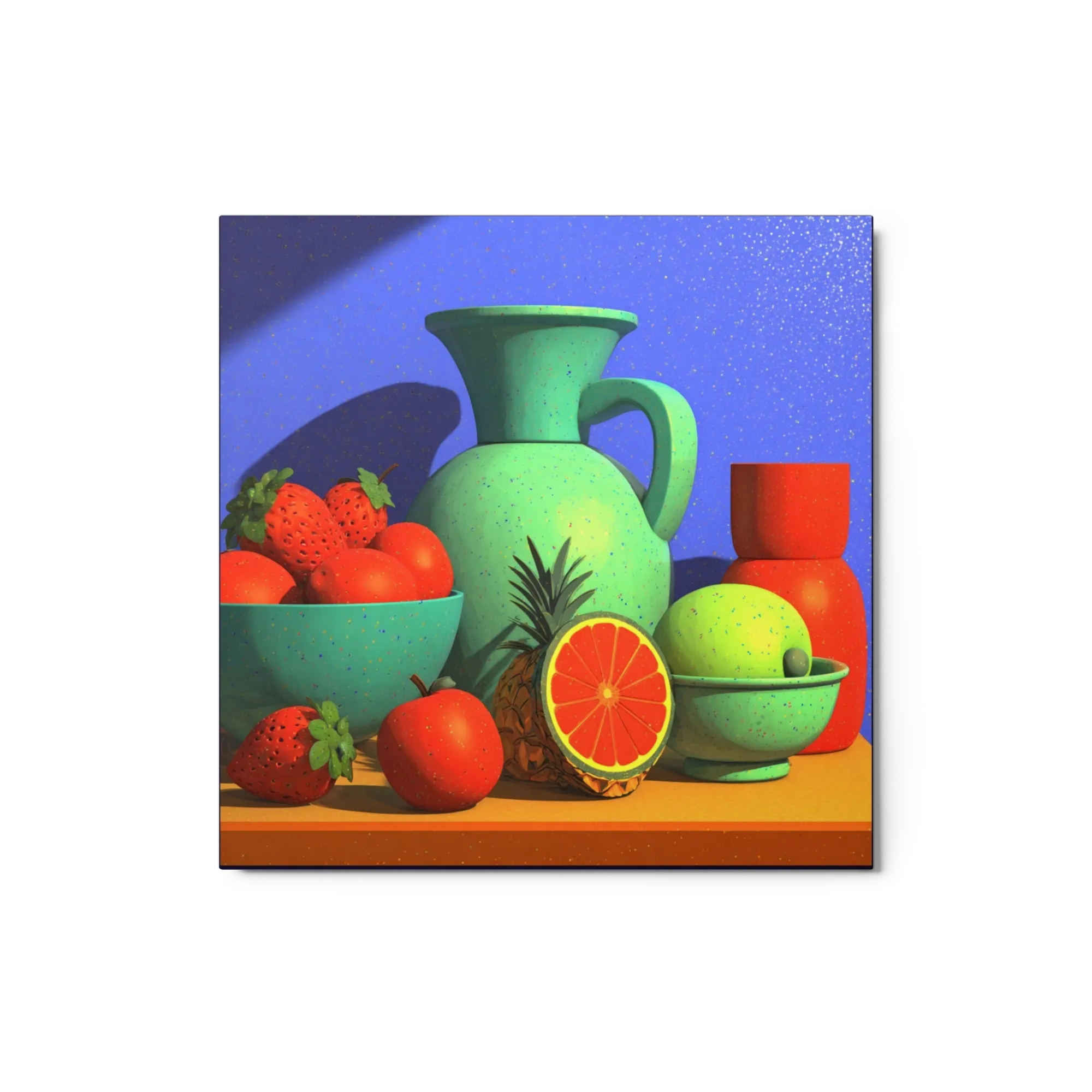 Speckled Fruit Still Life