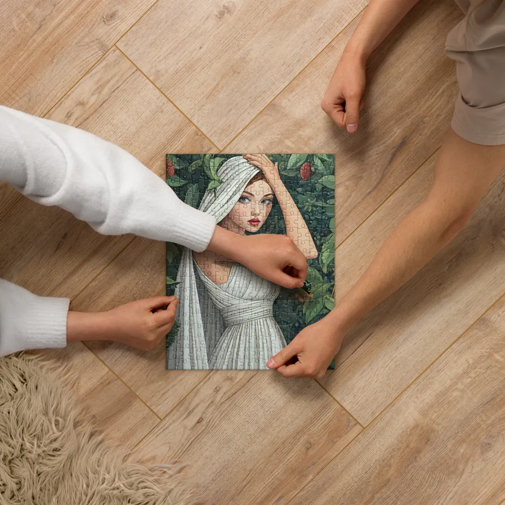 Enigmatic Forest Muse 
 Jigsaw Puzzle