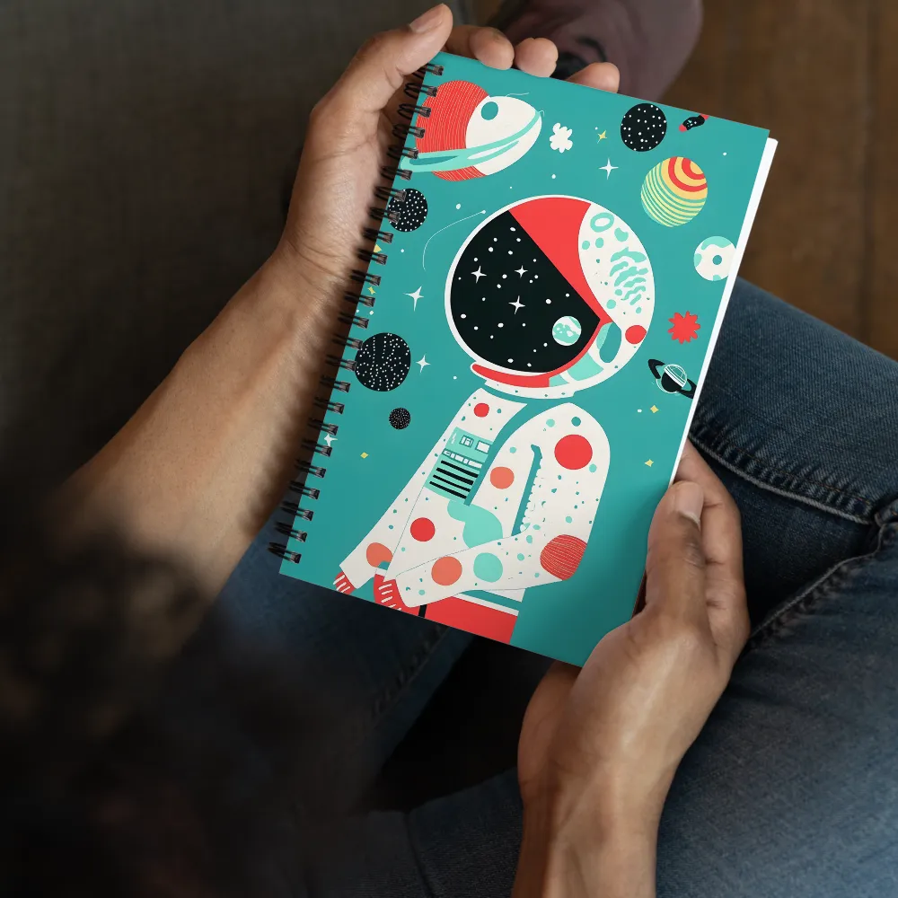 Cosmic Explorer 
 Spiral Notebook | 140 pages