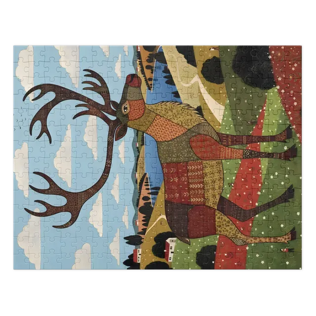 Patchwork Stag | Jigsaw Puzzles