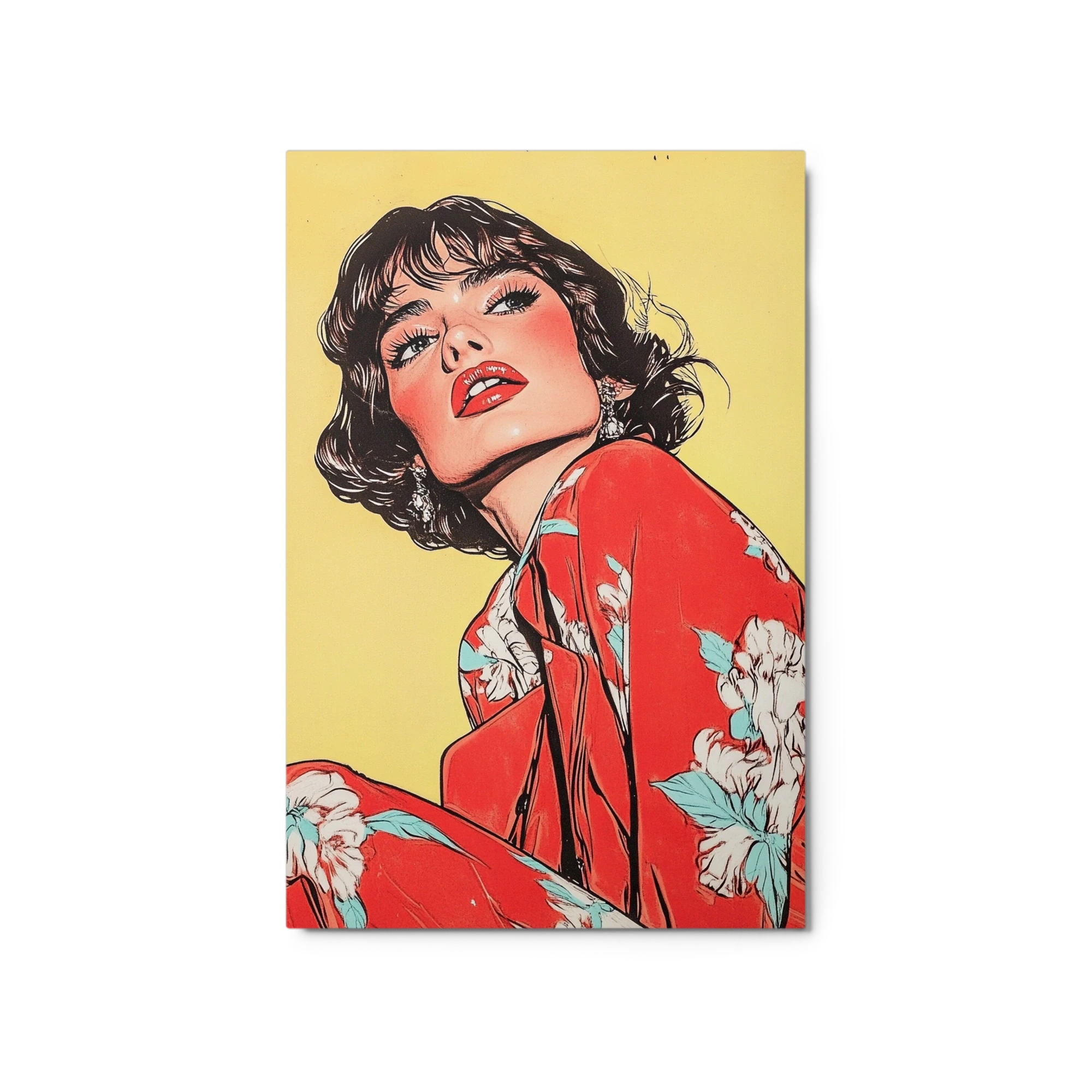 Pop Art Woman Portrait