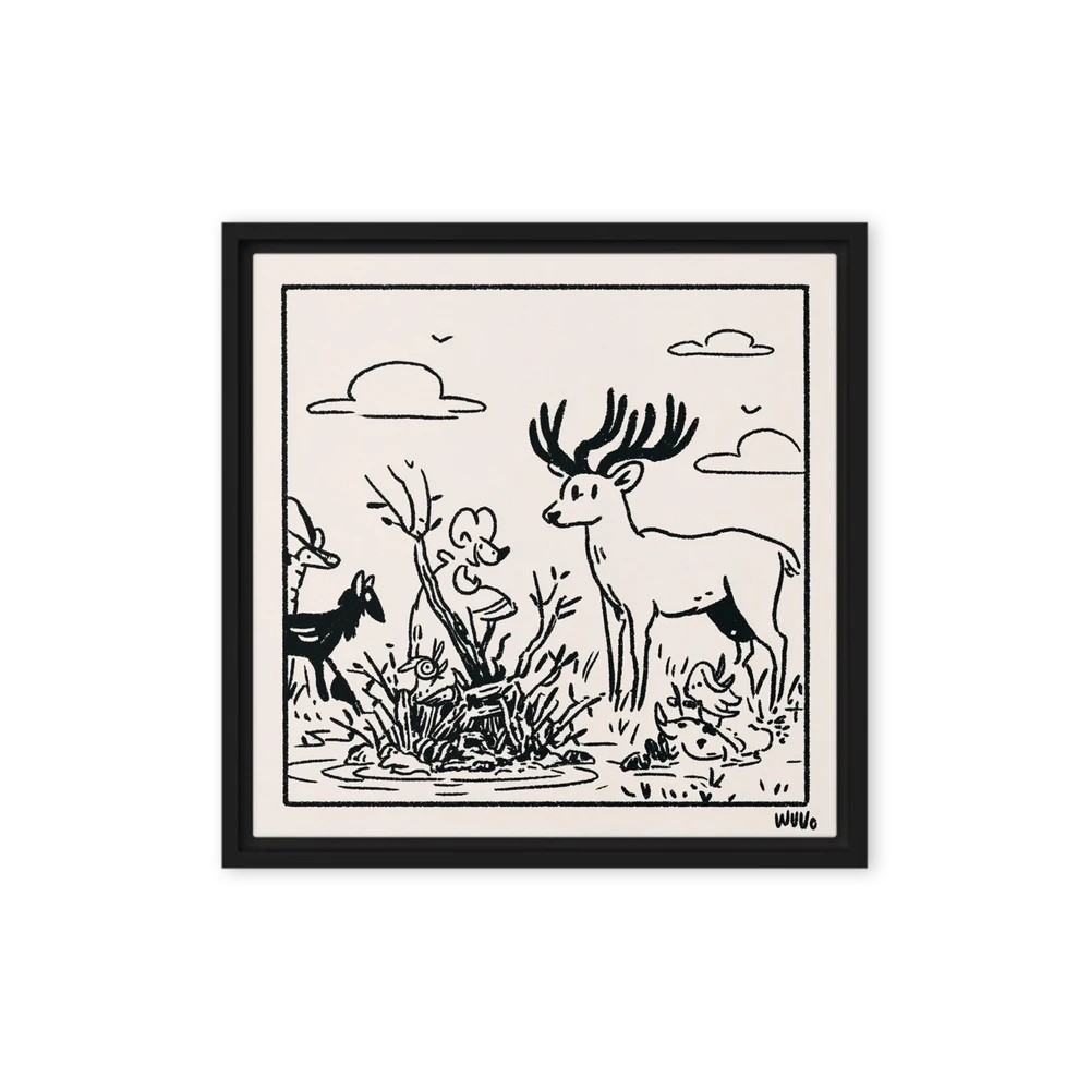 The Forest Stag | Art Print