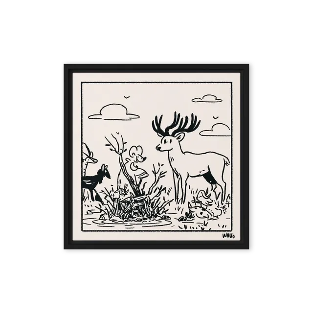 The Forest Stag | Art Print