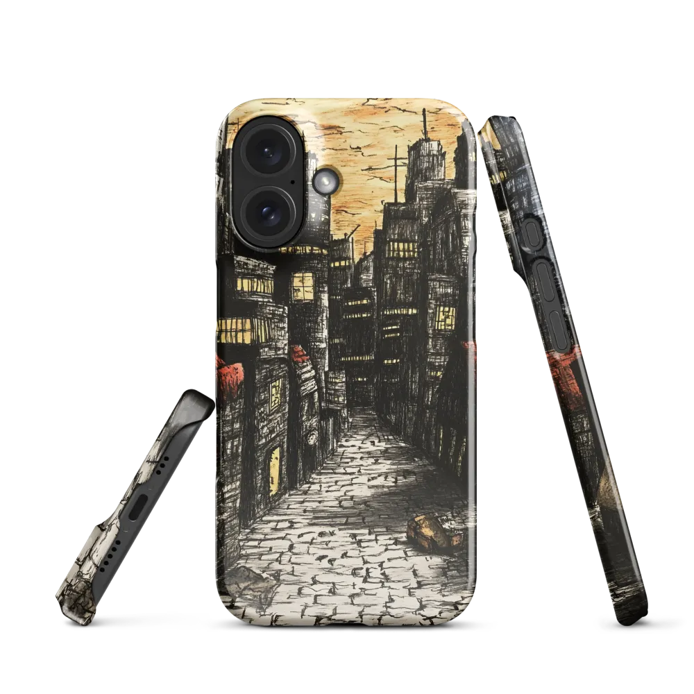 Dystopian City Alley 
 iPhone 17 Pro | MagSafe® Tough Case