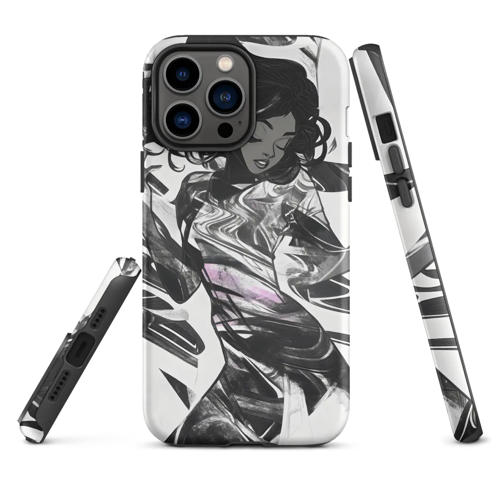 Fluid Motion Woman | Phone Case
