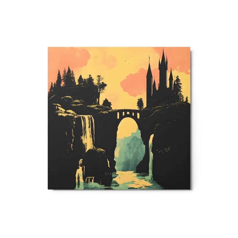Enchanted Castle Falls | Art Print