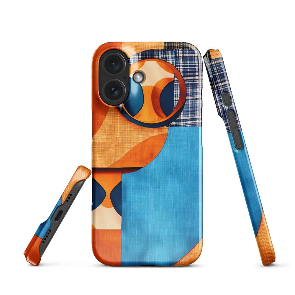 Geometric Fabric Layers 
 Samsung Galaxy S21 | Snap Case