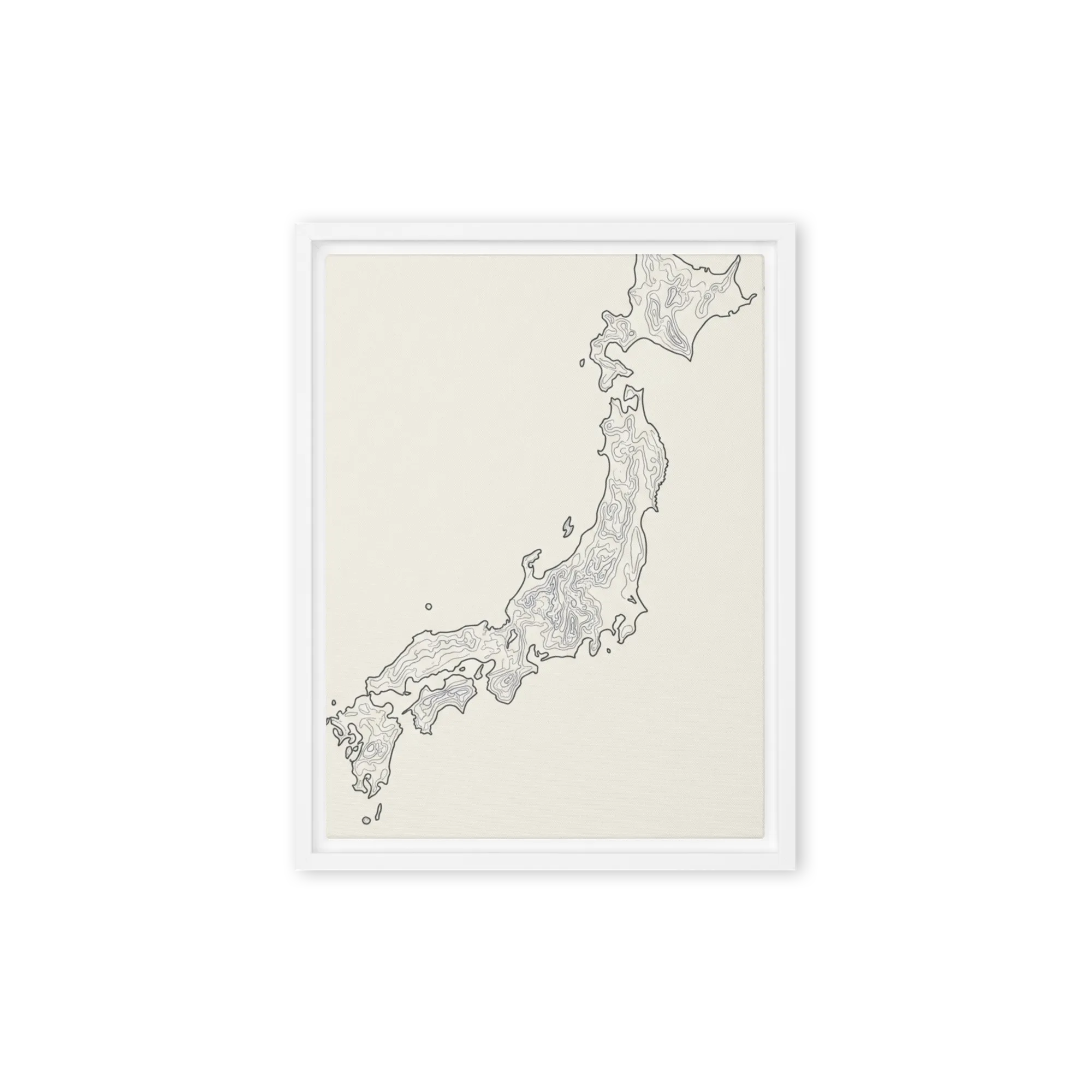 Japan Topography