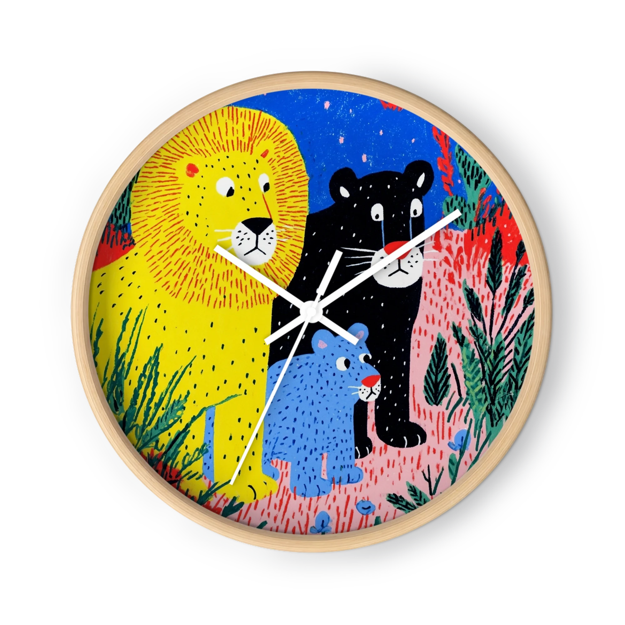 Three Felines in the Wild