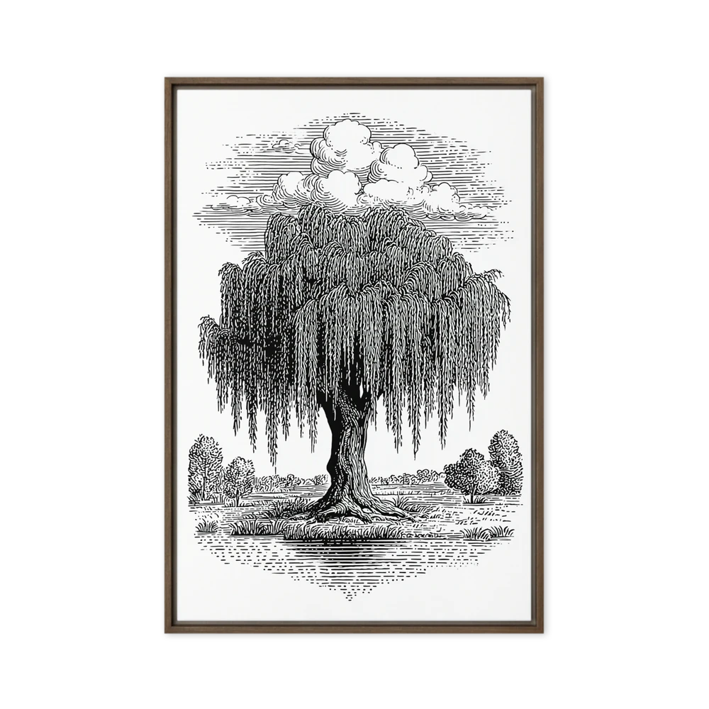The Whispering Willow | Art Print