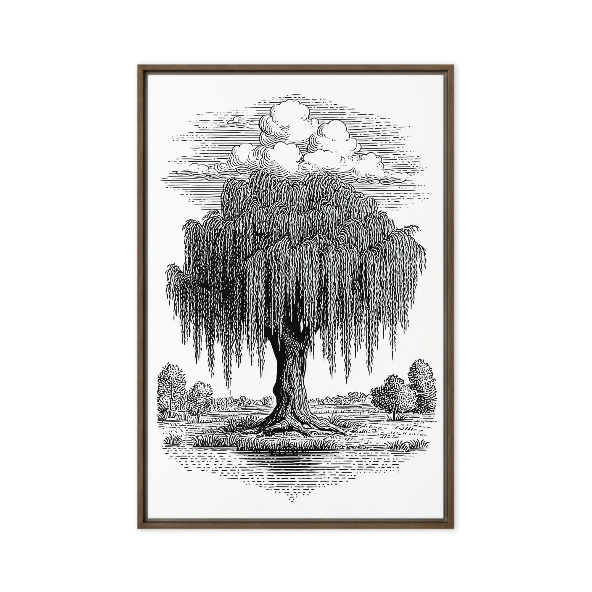 The Whispering Willow | Art Print