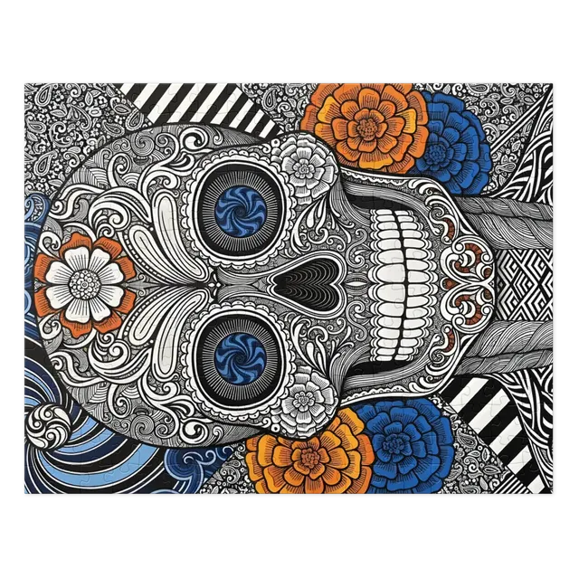 Ornate Sugar Skull | Jigsaw Puzzles