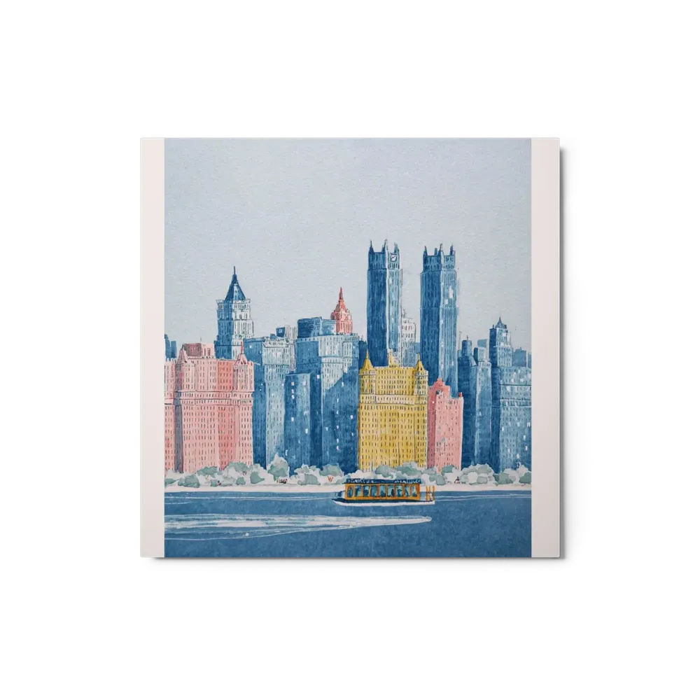 Waterfront Cityscape | Art Print