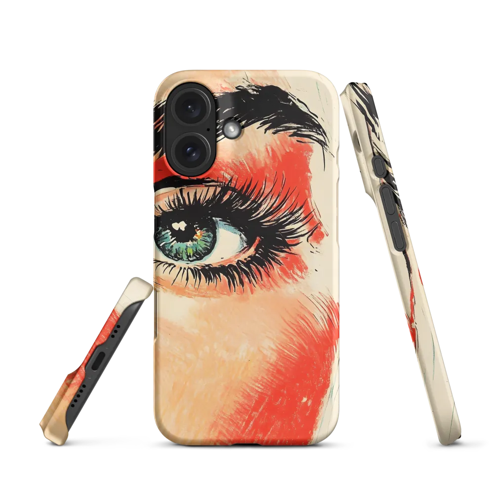 Close-Up Eye Portrait | Phone Case