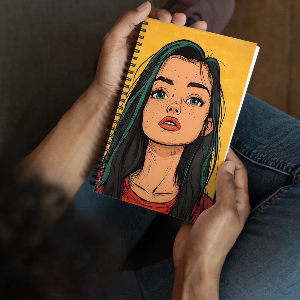 Freckled Gaze 
 Spiral Notebook | 140 pages