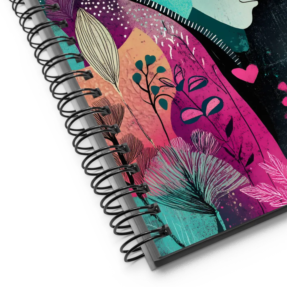 Midnight Bloom Reverie 
 Spiral Notebook | 140 pages