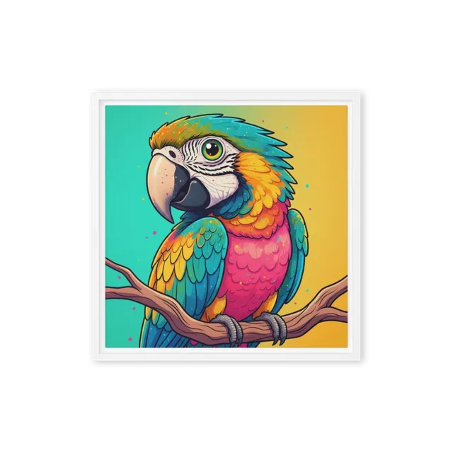 Colorful Macaw | Art Print