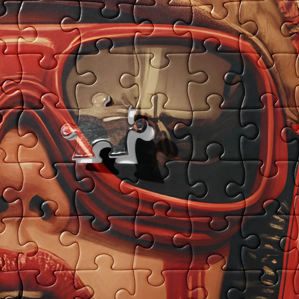 Aviator's Bloom 
 Jigsaw Puzzle in Tin Box